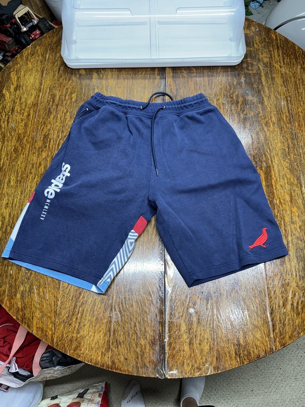 Staple Pigeon Sweat Shorts Men's Size XL Drawstring Hype Wear